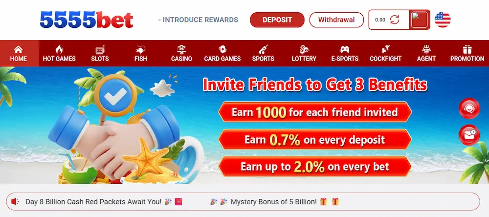 5555pak game invitation bonus
