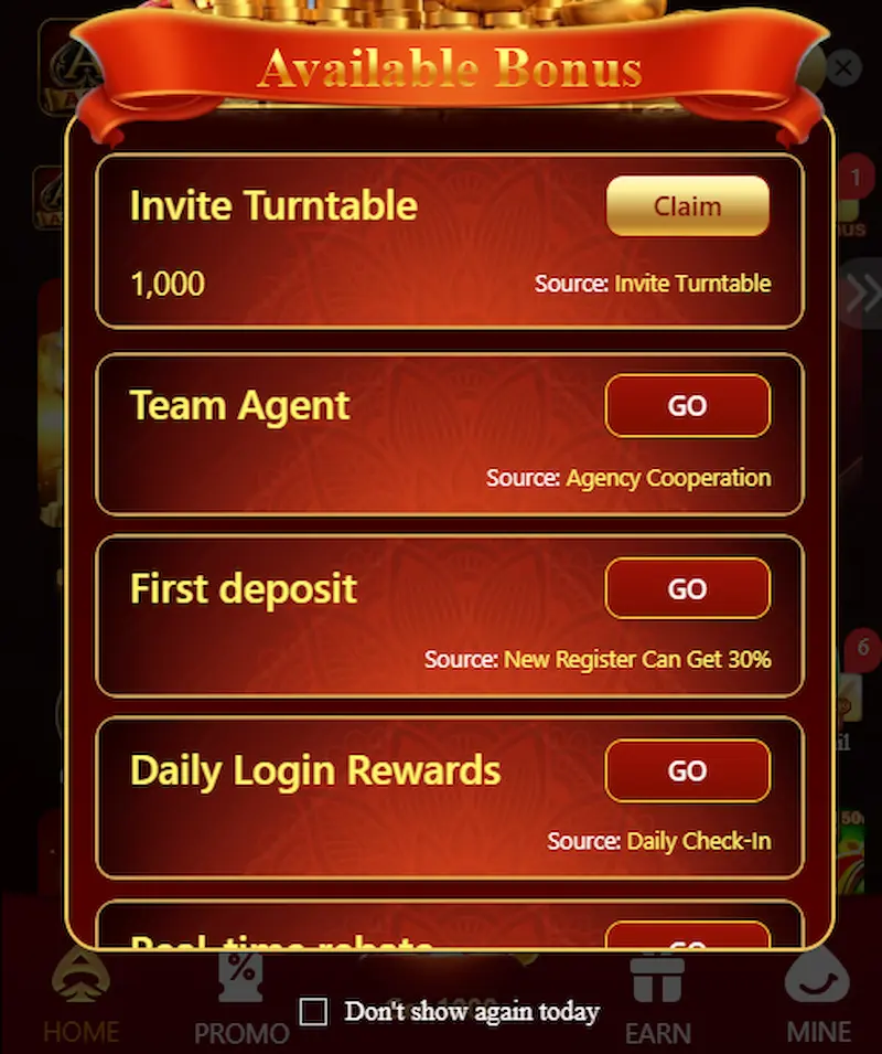 a26 game bonus